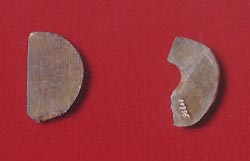商品画像：縄文時代 管玉 勾玉 群馬県豊岡村発掘（現 高崎市） 標本 - 工芸品 2